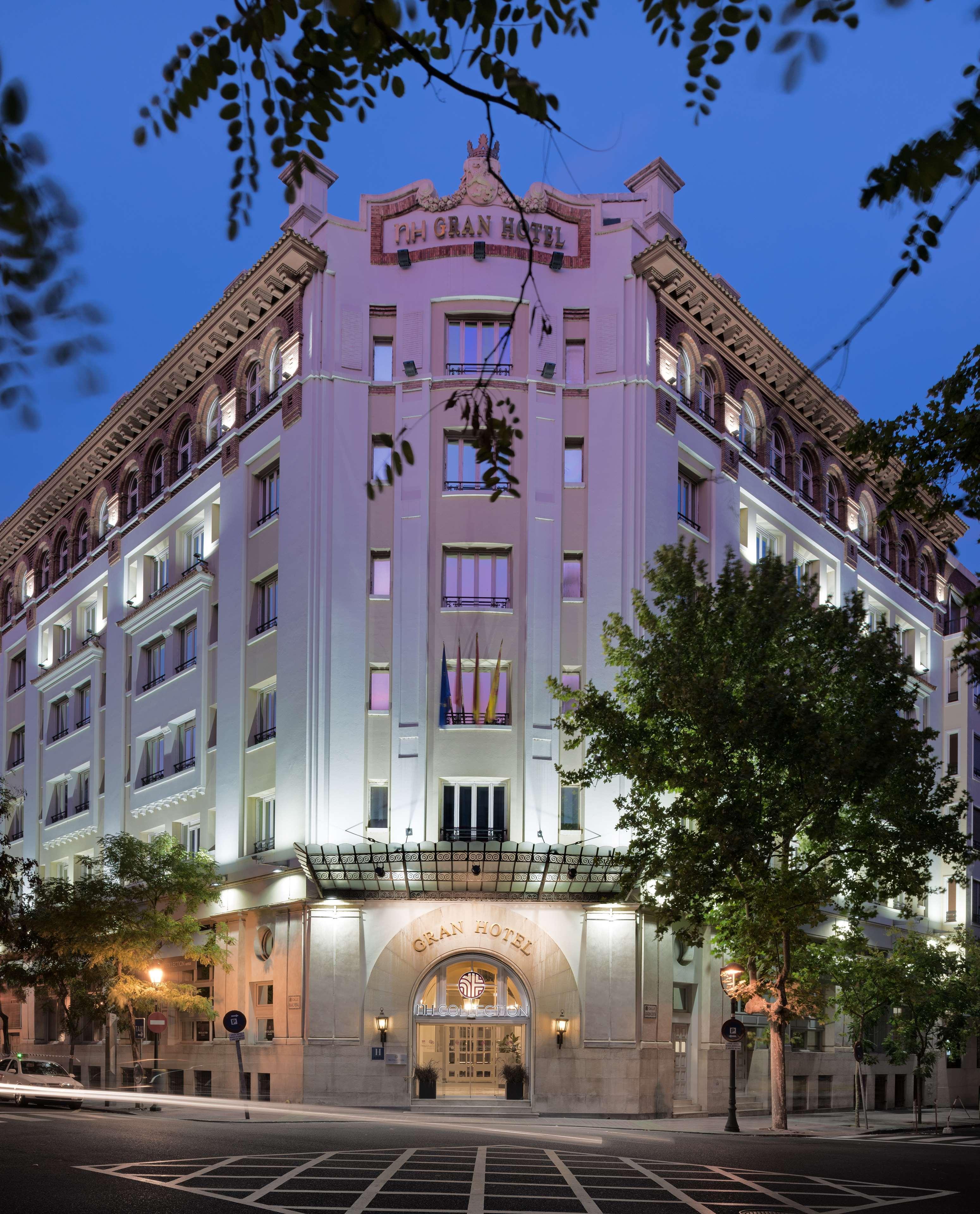 Nh Collection Gran Hotel De Zaragoza Eksteriør billede